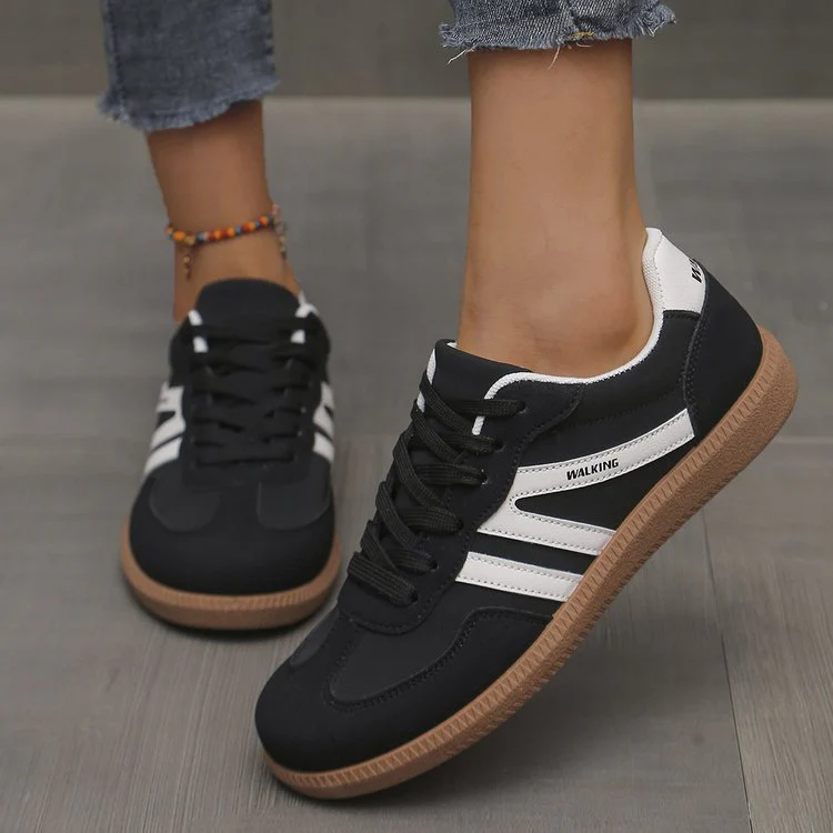 Women’s Nova Retro Colorblock Sneakers – Casual Lightweight Comfort Trainers